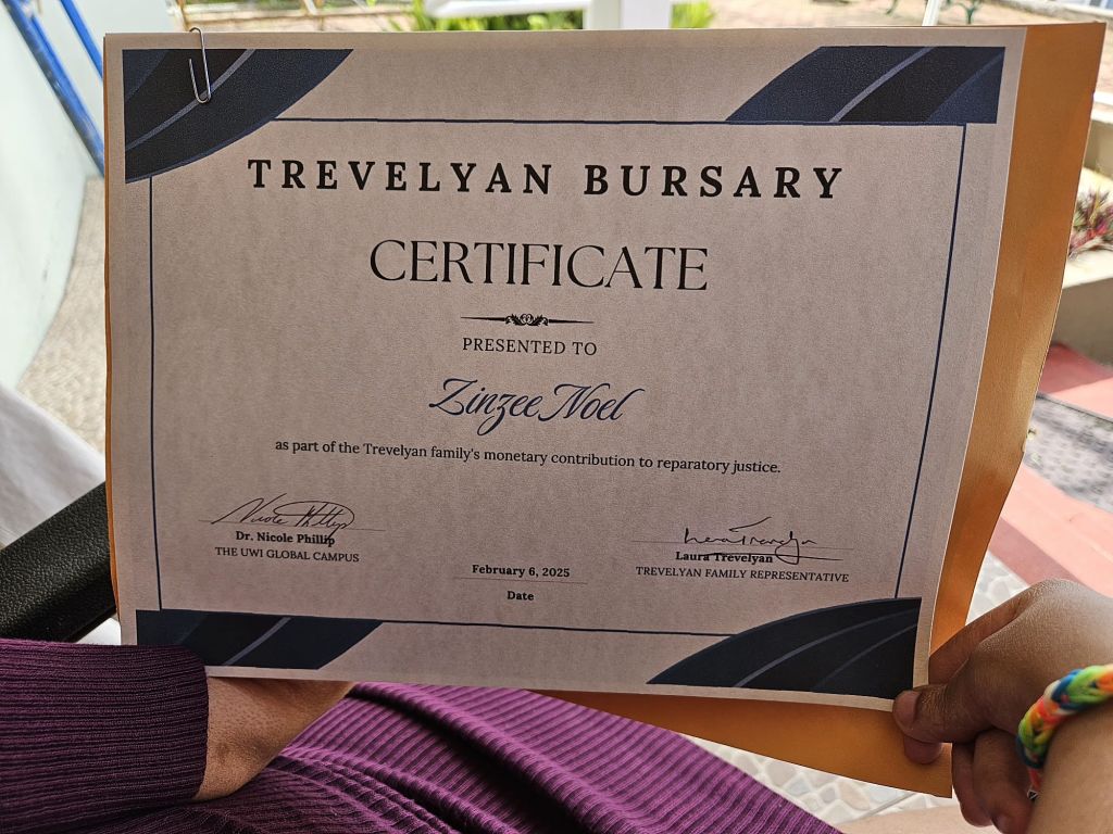 Laura Trevelyan With Trevelyan Bursary Awardees