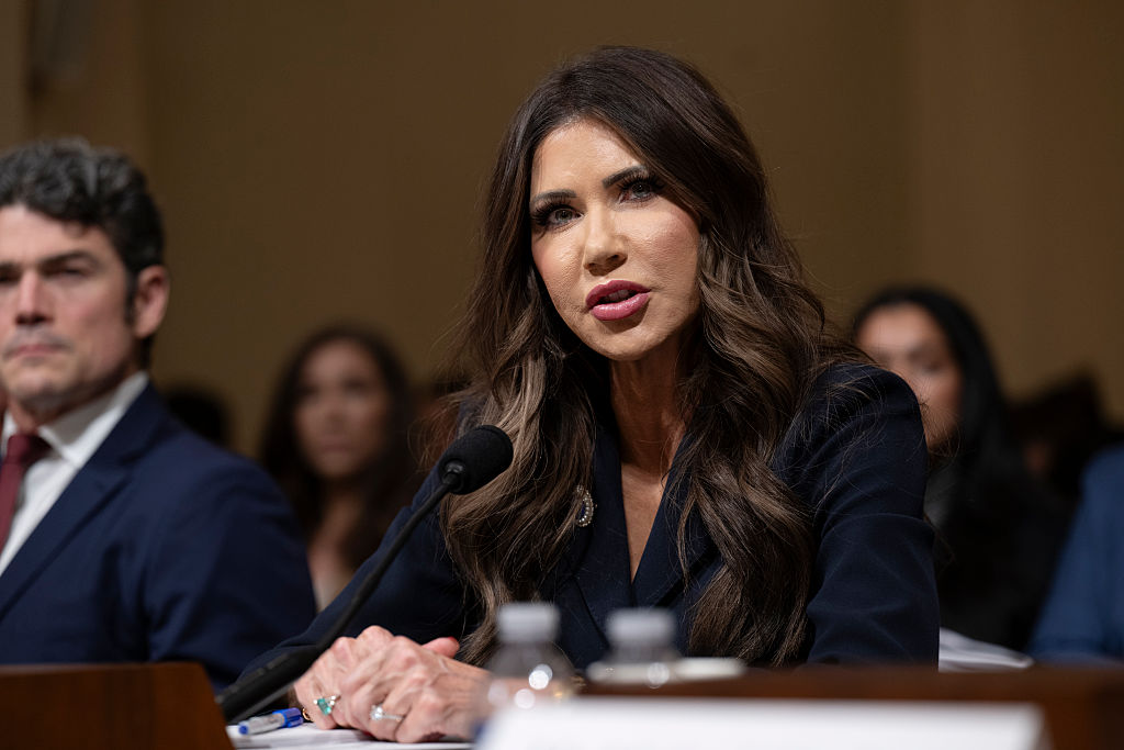 The Department of Homeland Security Secretary, Kristi Noem