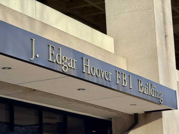 J. Edgar Hoover FBI Building in Washington DC, USA