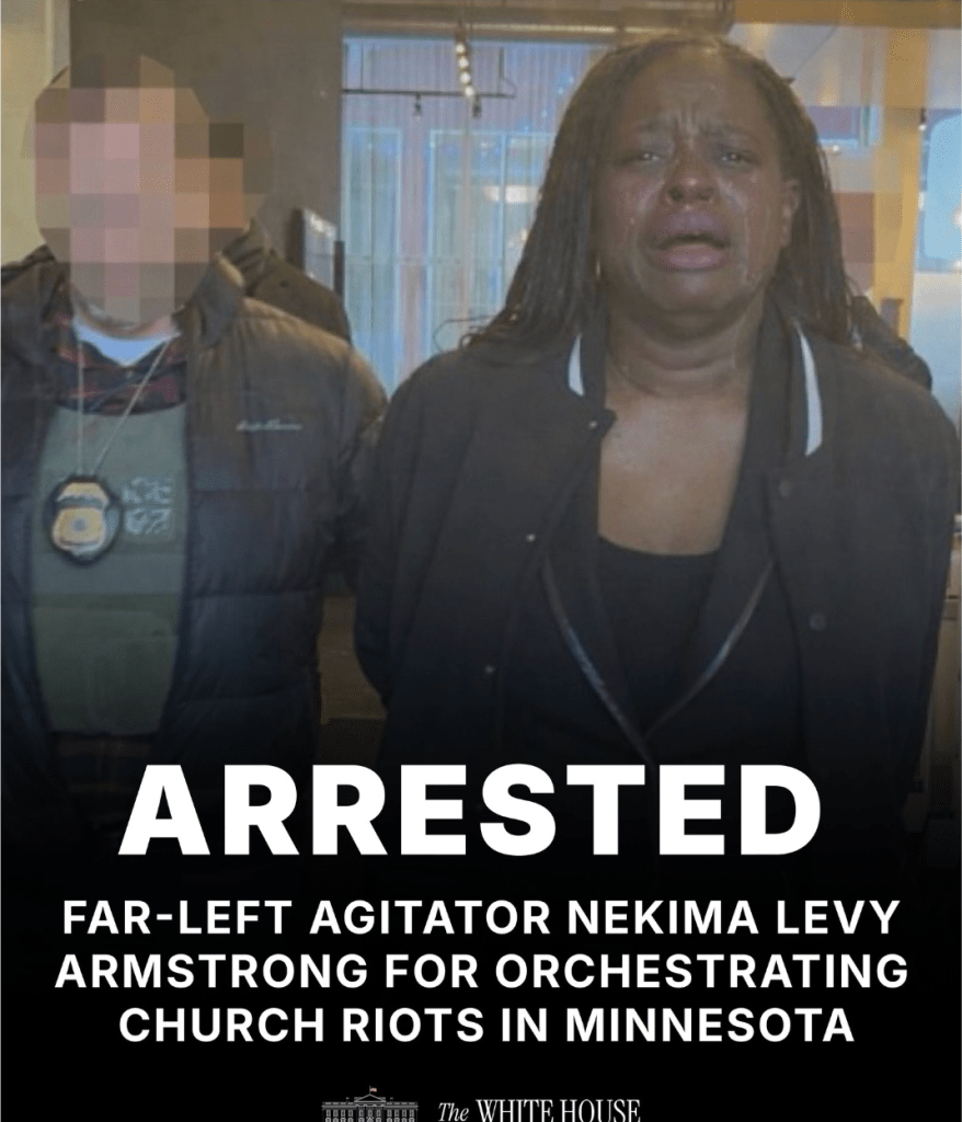 White House Altered Photo of Nekima Levy Armstrong