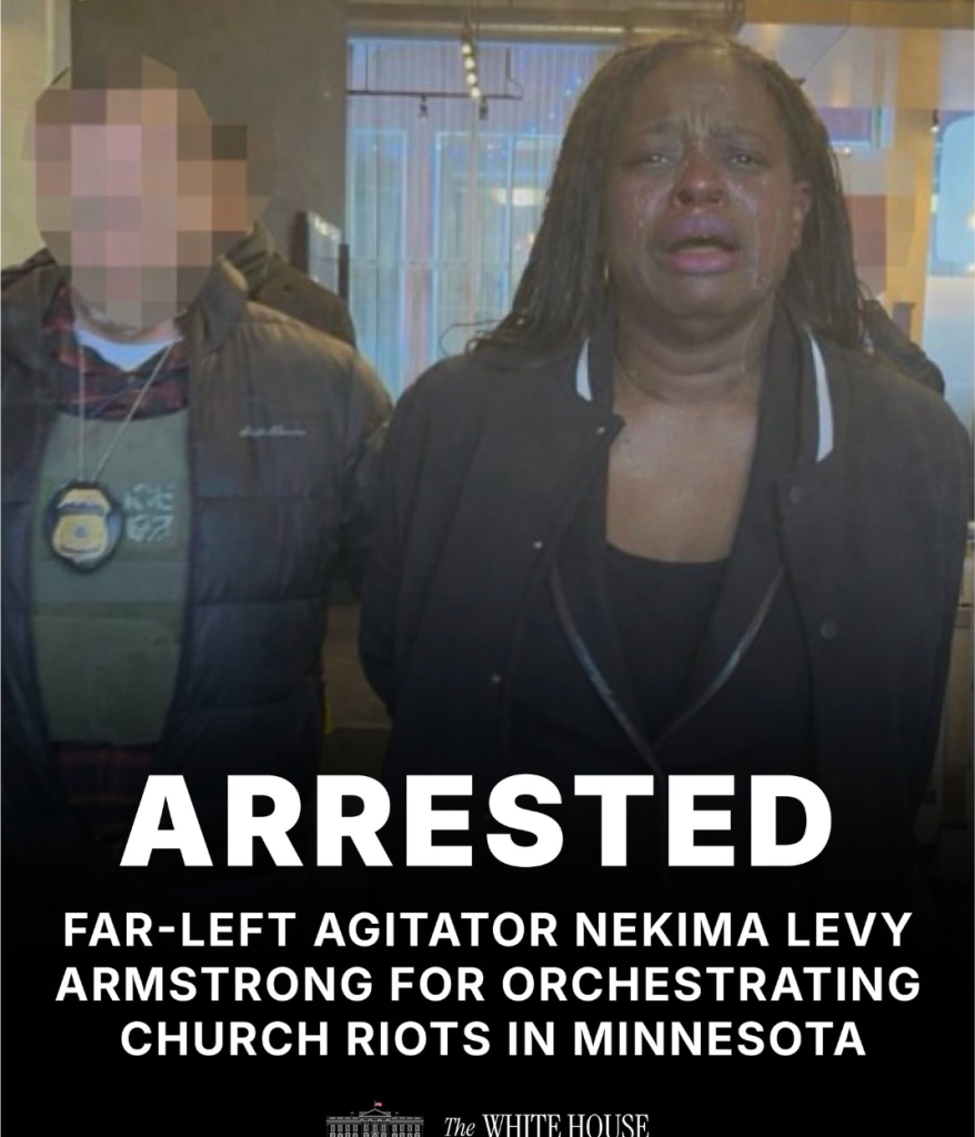 White House Altered Photo of Nekima Levy Armstrong