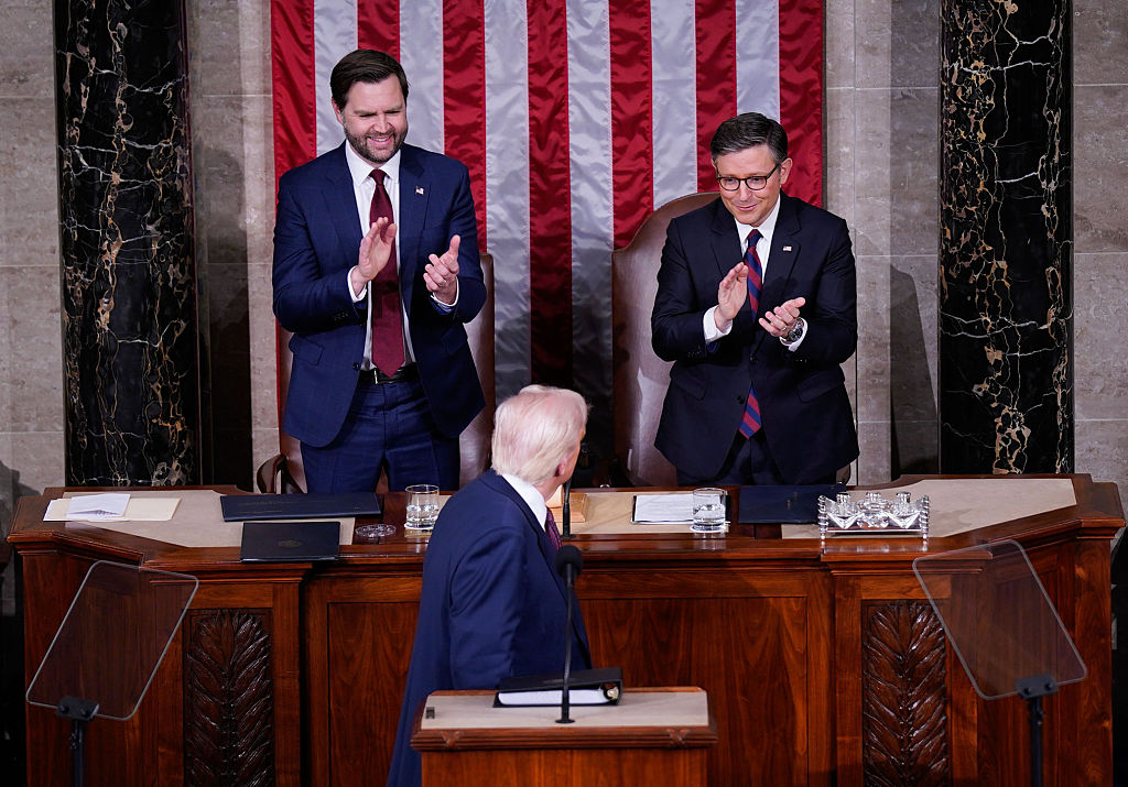 Trump addresses a joint session of Congress