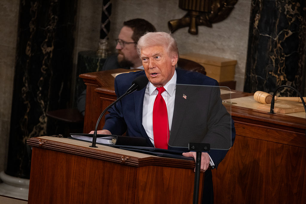 US President Donald Trump's 2026 State of the Union address