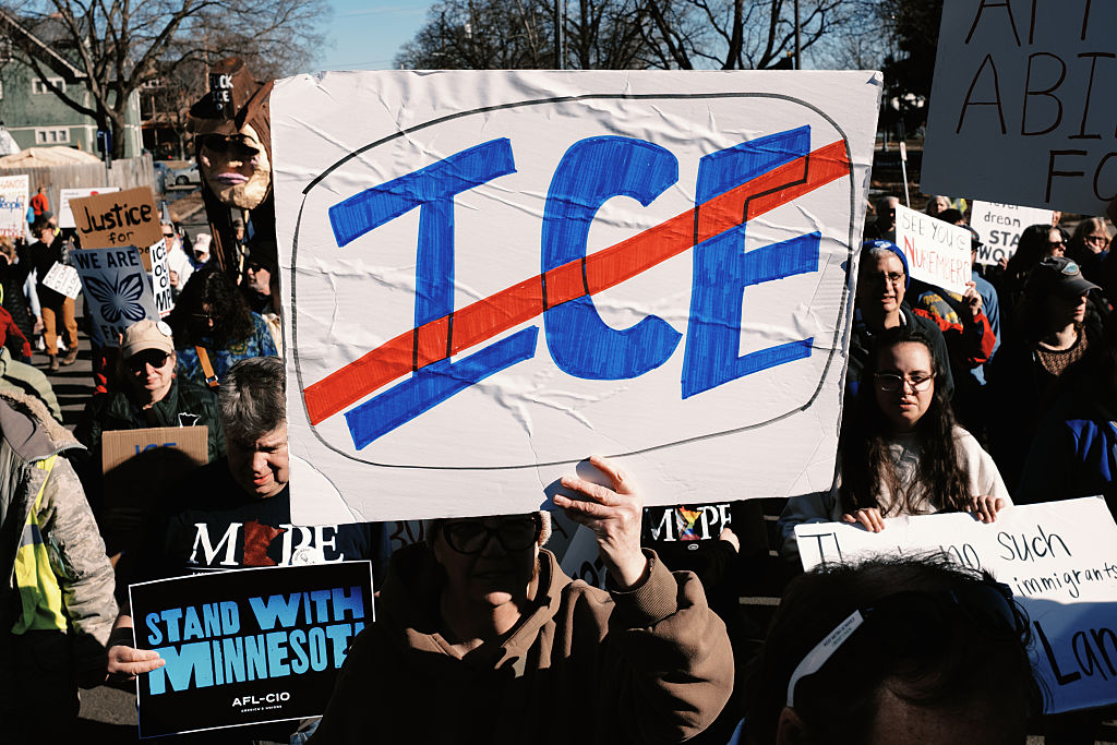 Day Out Of Democracy In Minneapolis Against ICE