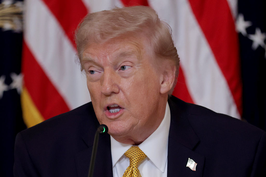 President Trump Delivers Remarks At A Kennedy Center Board Luncheon