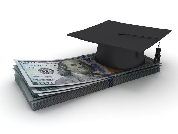 Money dollar education college student loan
