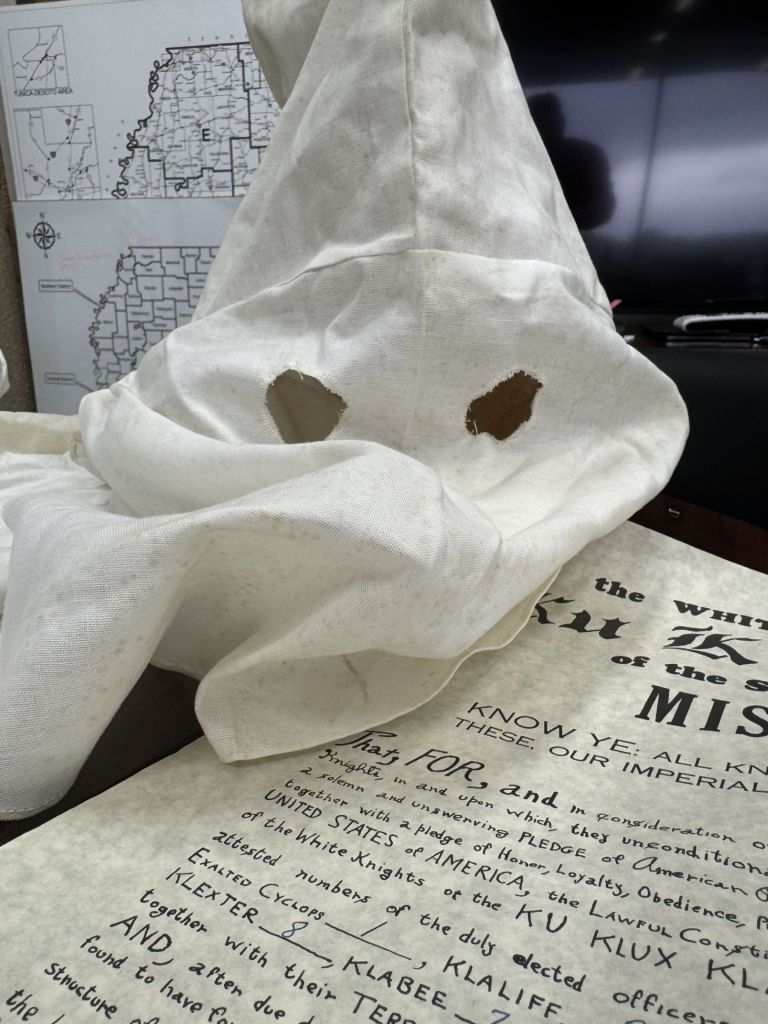Klan Materials Found In Closet of Mississippi Department of Public Safety