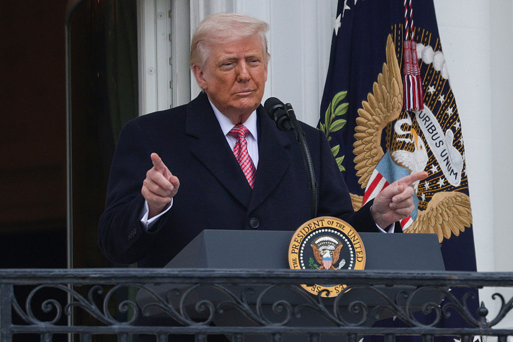 President Trump Speaks To Farmers At The White House