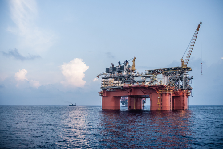 Offshore platform Gulf of Mexico