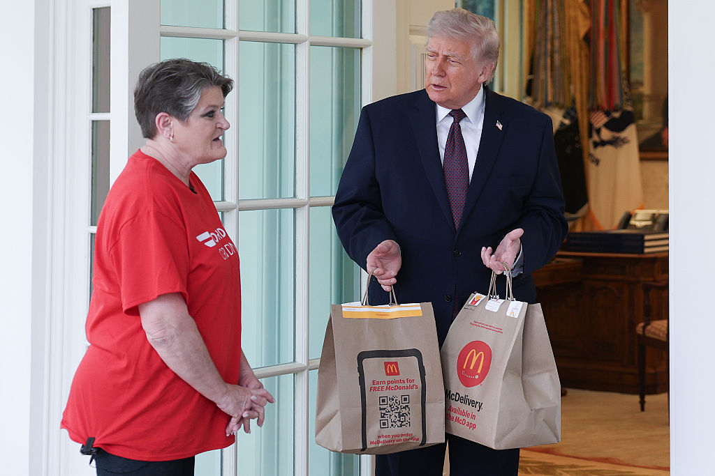 People Are Seeing Trump’s ‘DoorDash Grandma’ PR Stunt For The Grift It Is. Here’s Why