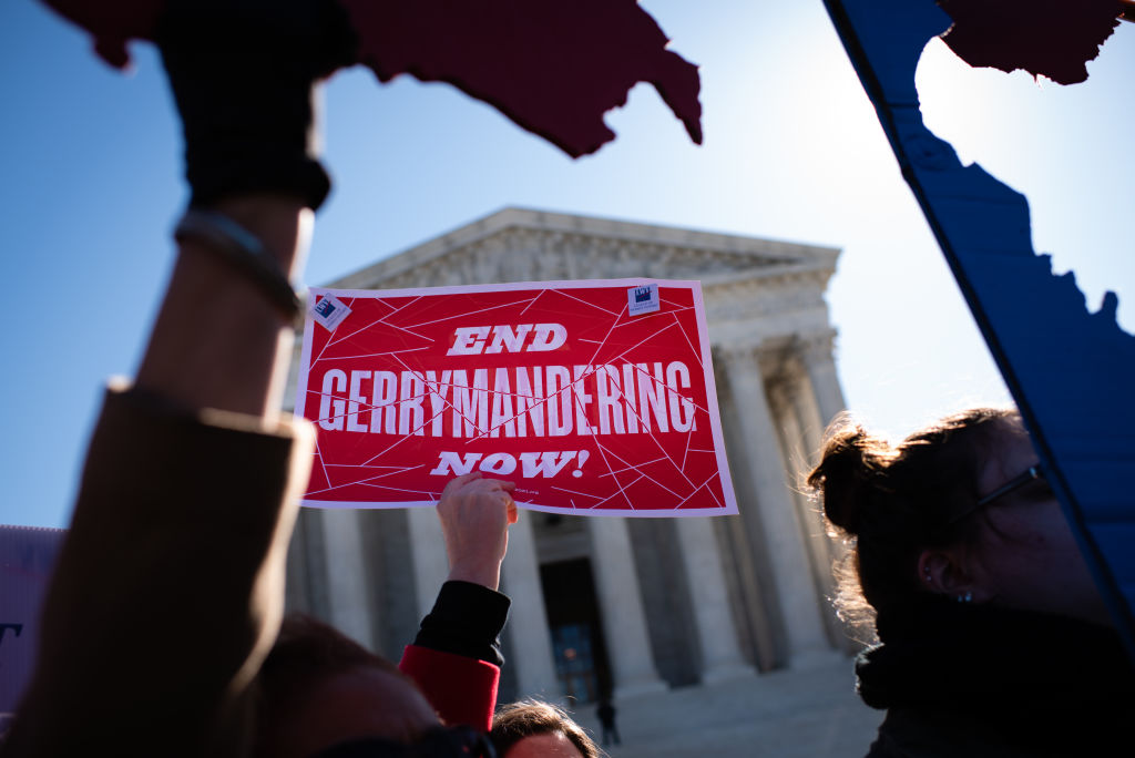 A Fair Maps Rally was held in front of the U.S. Supreme Court on Tuesday, March 26, 2019 in Washington, DC. The rally coincides with the U.S. Supreme Court hearings in landmark redistricting cases out of North Carolina and Maryland. The activists sent the