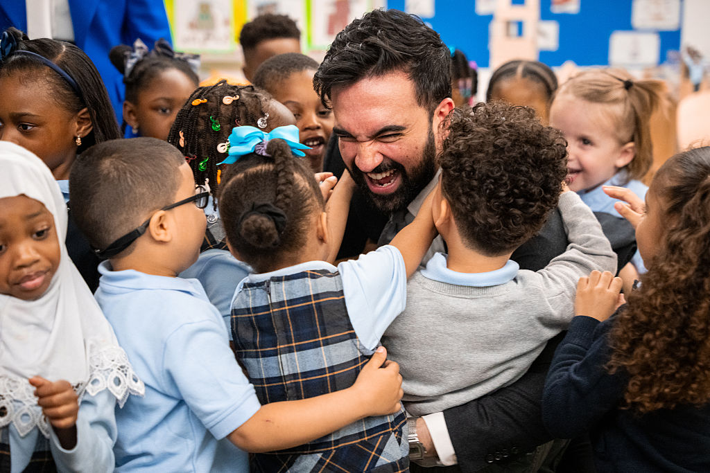 Former President Obama Joins NYC Mayor Mamdani On A Visit To Child Care Center