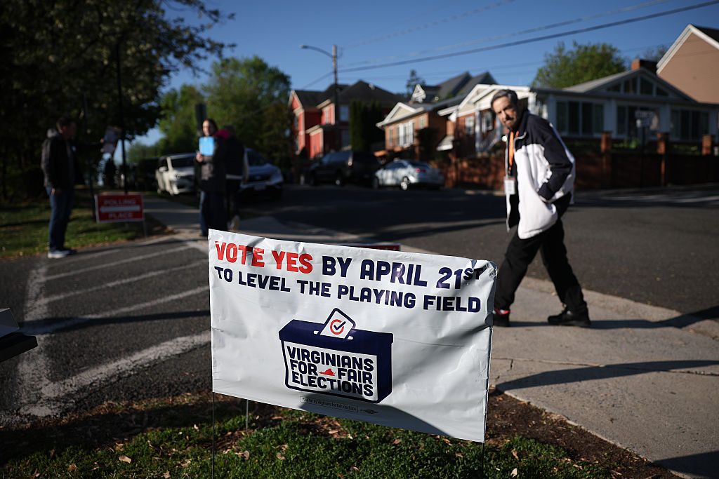 Voters In Virginia Head To The Polls For Redistricting Referendum