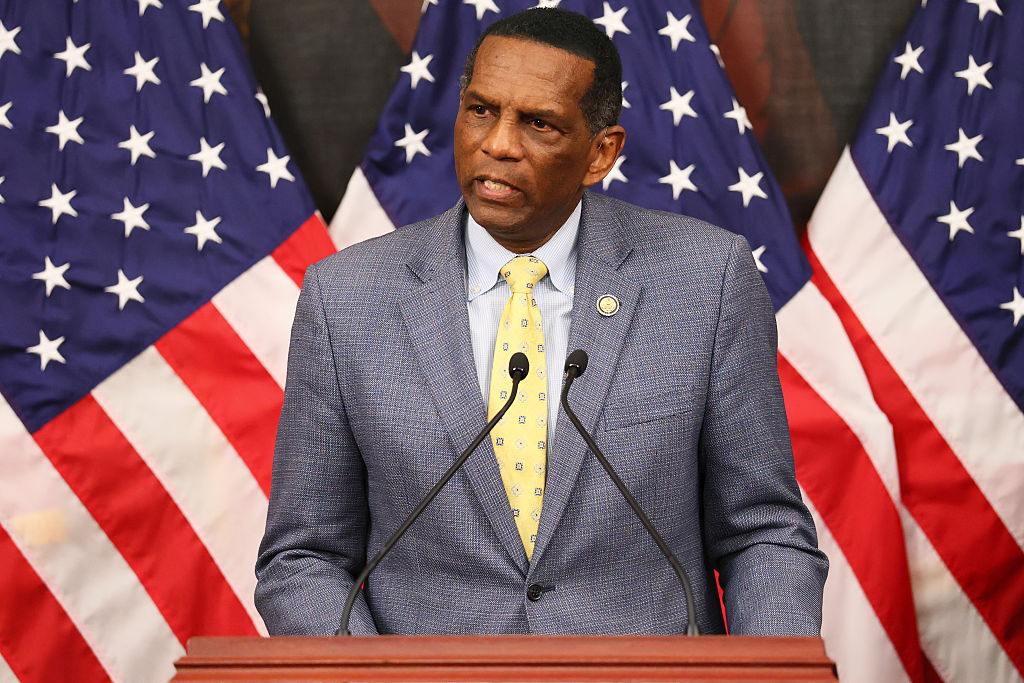 Rep. Donalds And Speaker Johnson Dedicate Frederick Douglass Press Gallery At The US Capitol