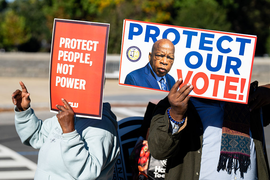 Louisiana Congressional Map Supreme Court Protest
