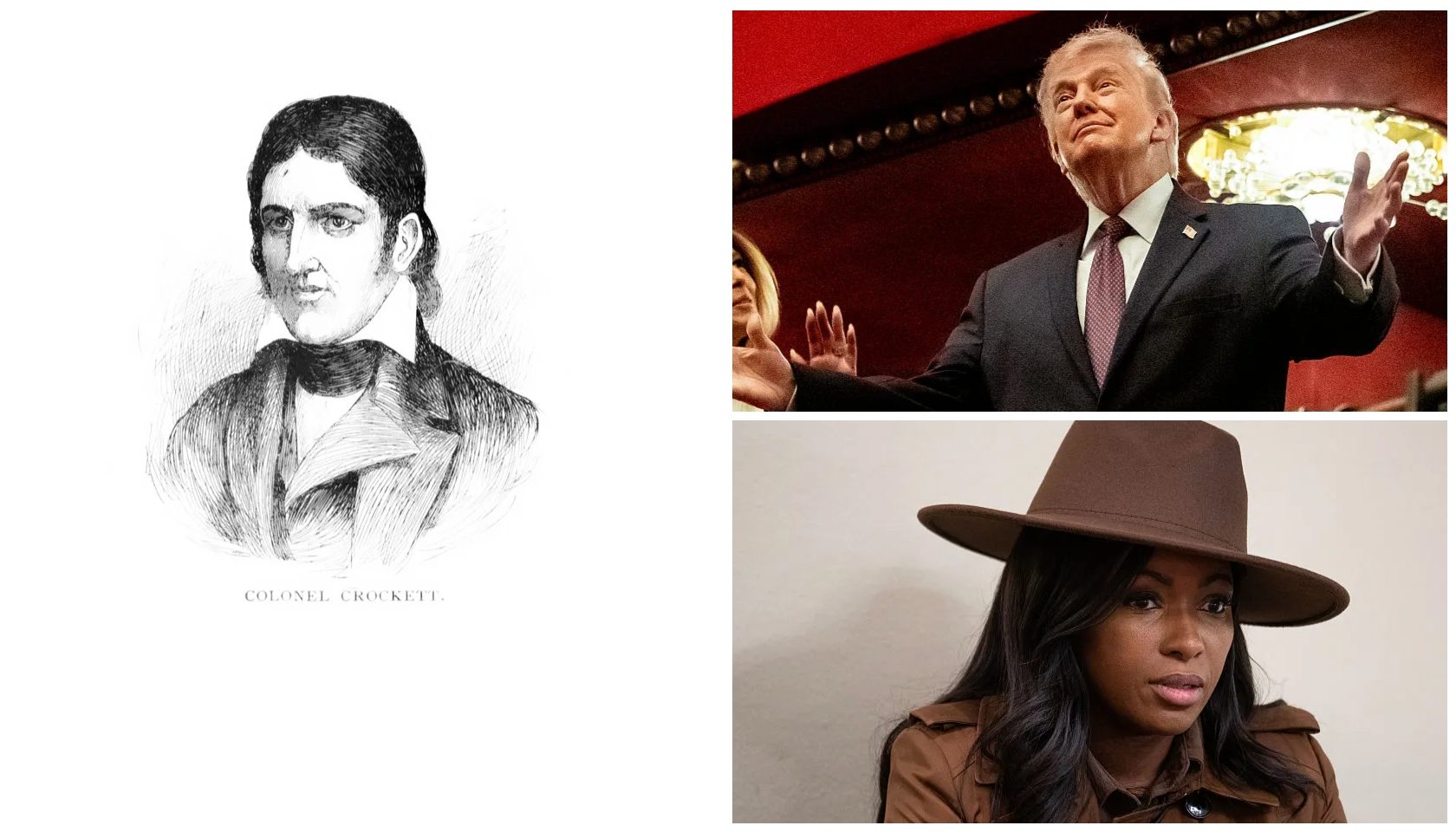 Trump Posts About Davy And Jasmine Crockett. Is He OK? Trump Posts About Davy And Jasmine Crockett. Is He OK?