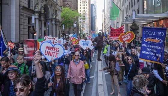 Thousands Expected To Attend May Day Protests Across US