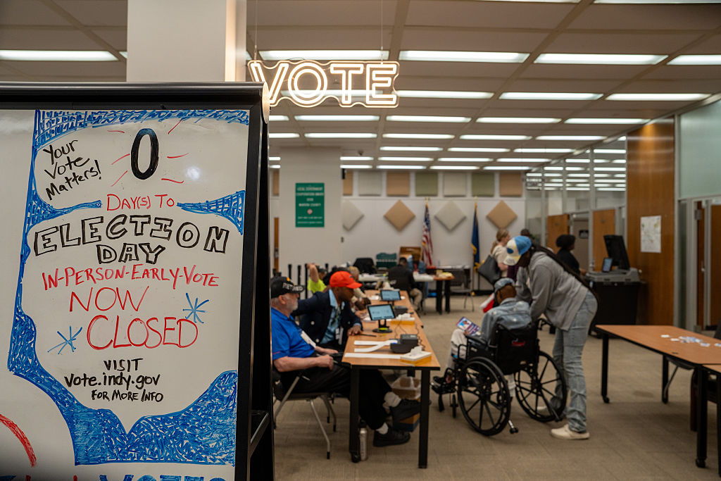 Primary Election Day in Indianapolis