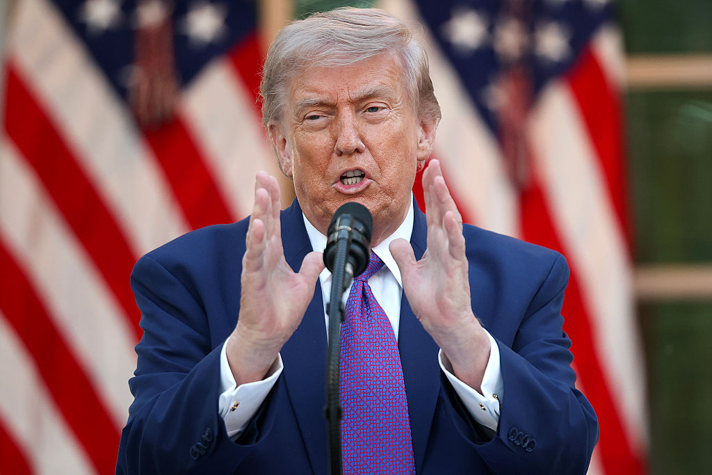 President Trump Holds A Dinner For National Police Week In The Rose Garden