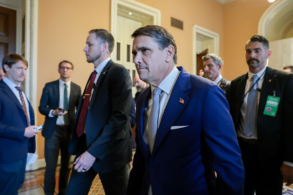 Acting Attorney General Todd Blanche Meets With Lawmakers On Capitol Hill Over President Trump's 1.8 Billion Compensation Fund