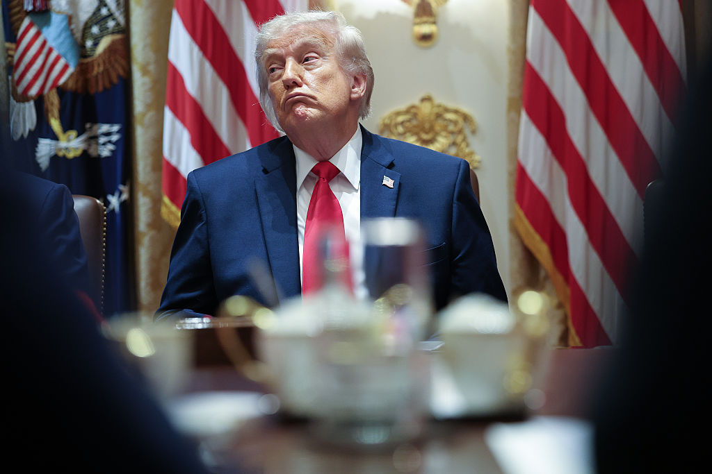President Trump Meets With His Cabinet At The White House