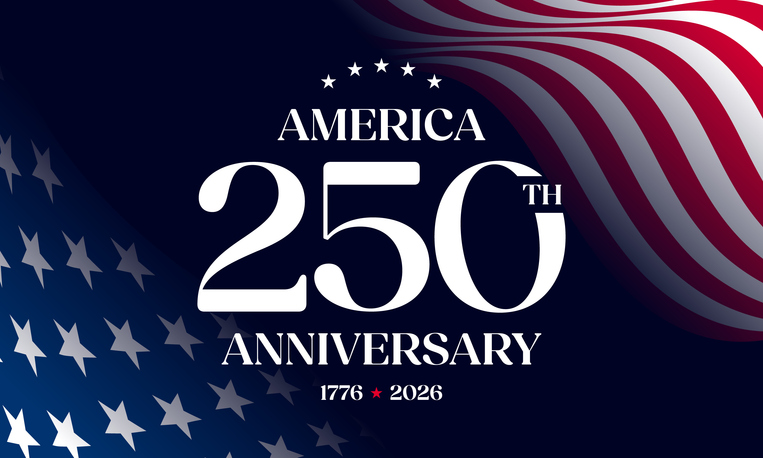 America 250th anniversary background, USA 250 poster design