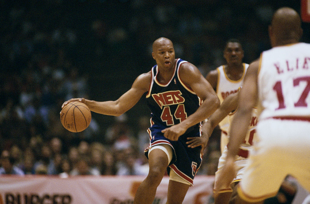 NBA - New Jersey Nets V Houston Rockets