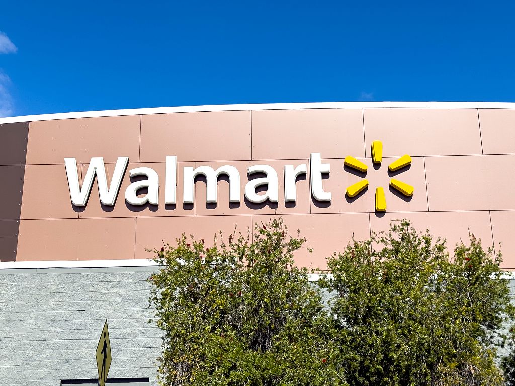 Walmart, building exterior detail, Boca Raton, Florida, USA
