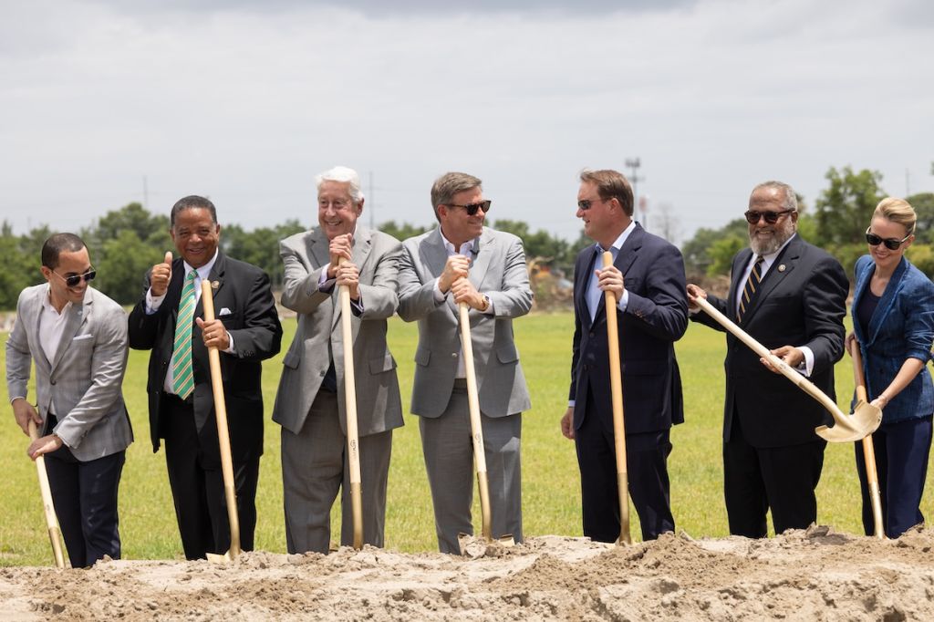 Raising Caneâs Stadium Groundbreaking Marks Major Investment In New Orleansâ Historic 9th Ward
