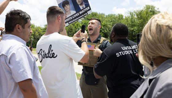 Jake Lang Tried To Protest Black People At The BET Awards, And That Went About How You Would Expect