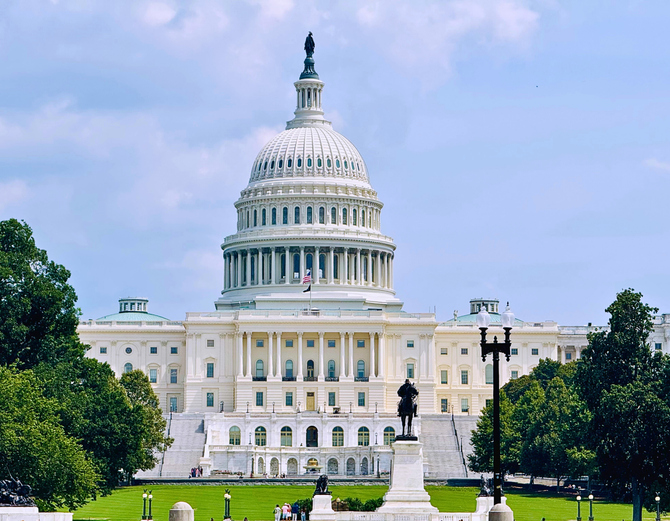 West Front Steps of the United States Capitol
