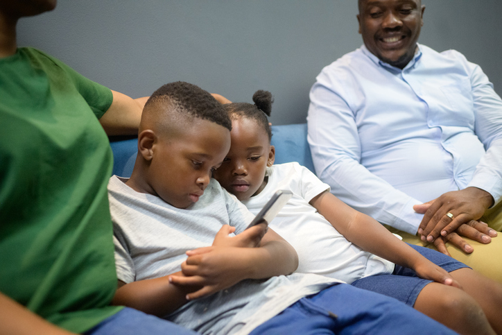 Waiting room screen time