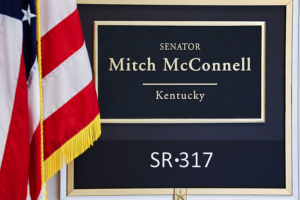 Video Reportedly Shows Sen. Mitch McConnell Being Put In An Ambulance