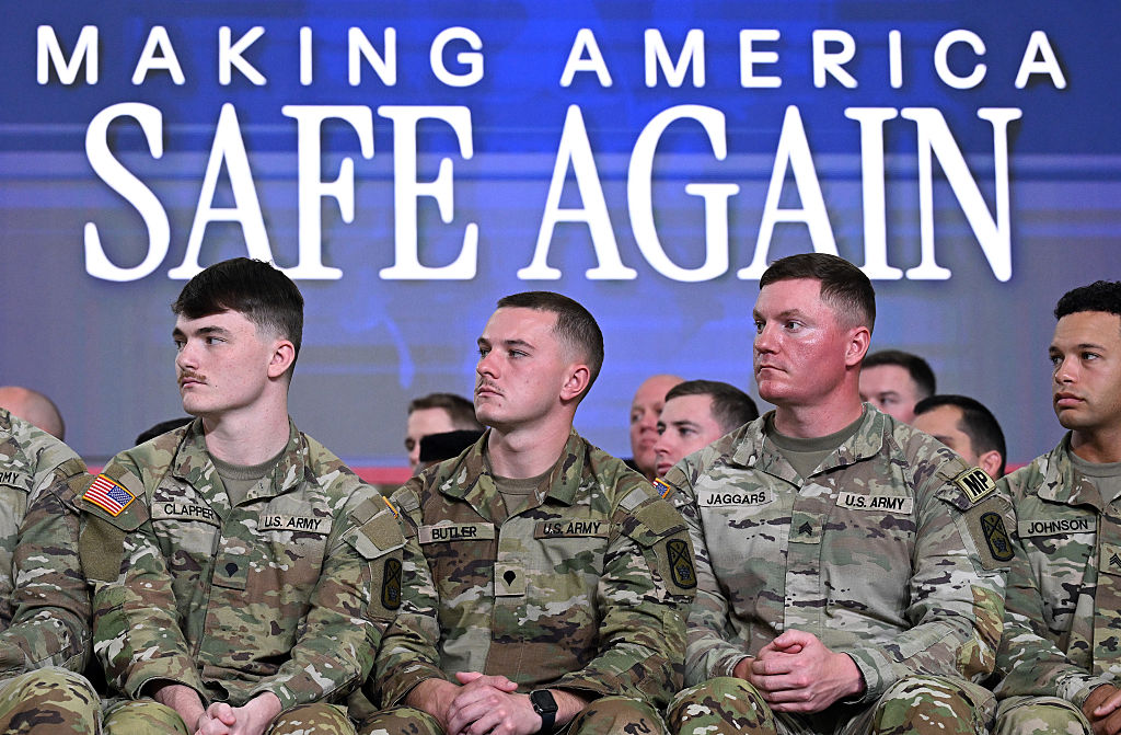 President Trump Attends Memphis Safe Task Force Roundtable In Tennessee