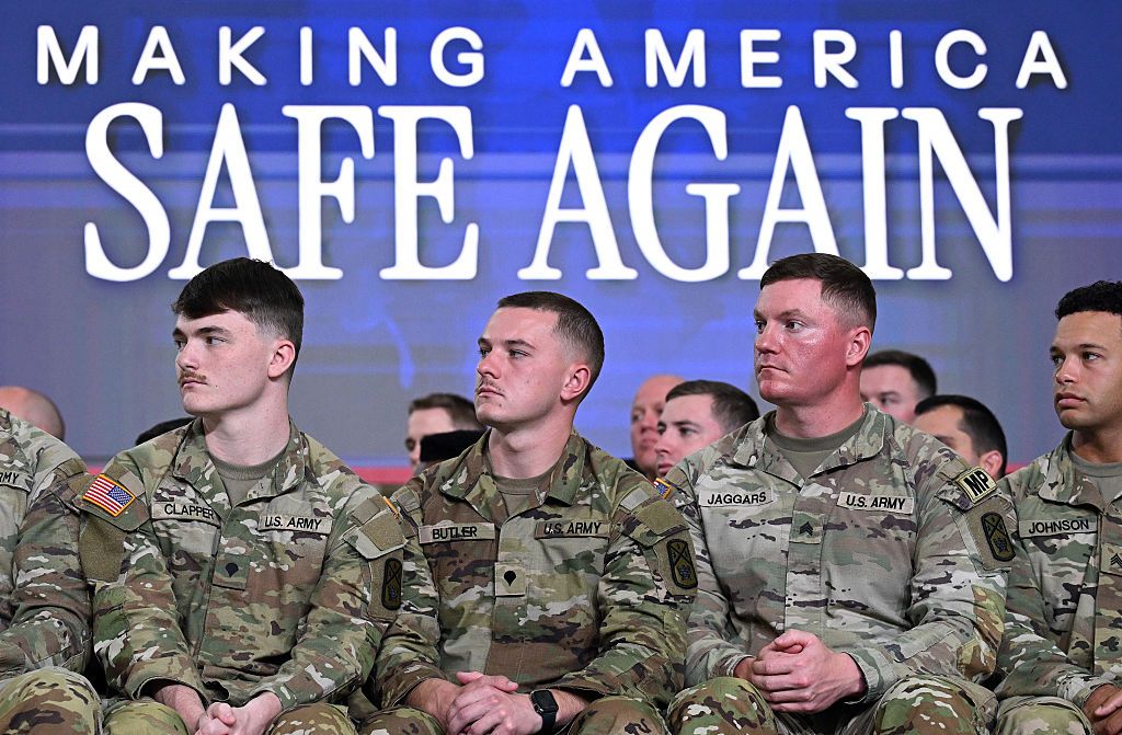 President Trump Attends Memphis Safe Task Force Roundtable In Tennessee
