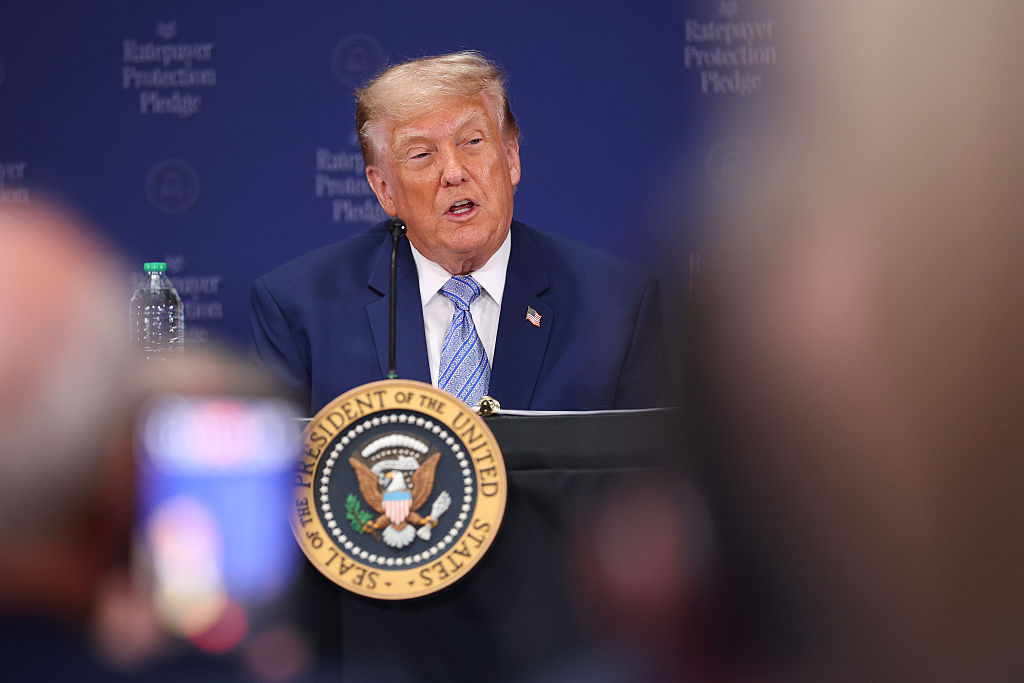 President Trump Makes Announcement On Electricity Needs Of AI Companies