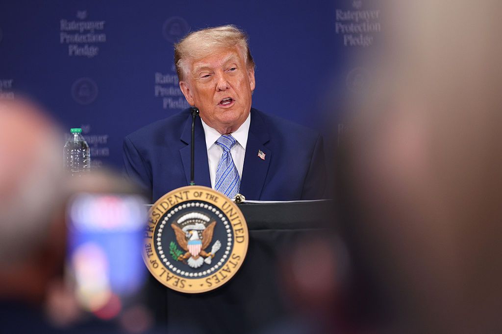 President Trump Makes Announcement On Electricity Needs Of AI Companies