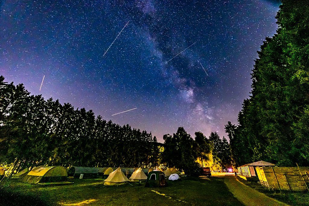 The Milky Way From The Belgian Ardennes