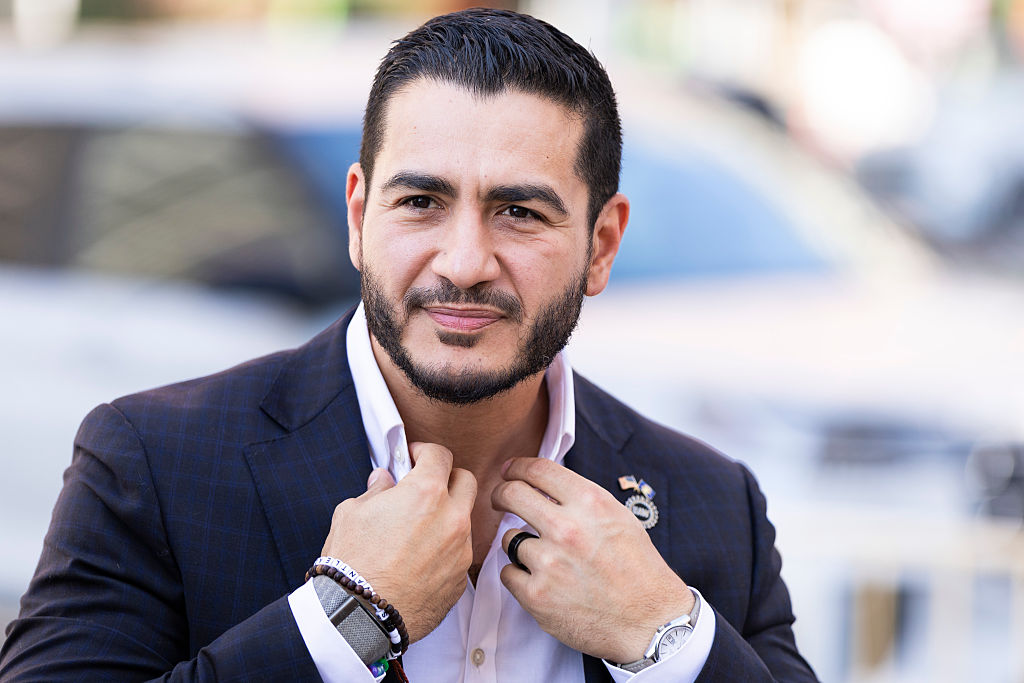Michigan Democratic Senate Primary Winner Abdul El-Sayed Holds News Conference Day After Primary Win