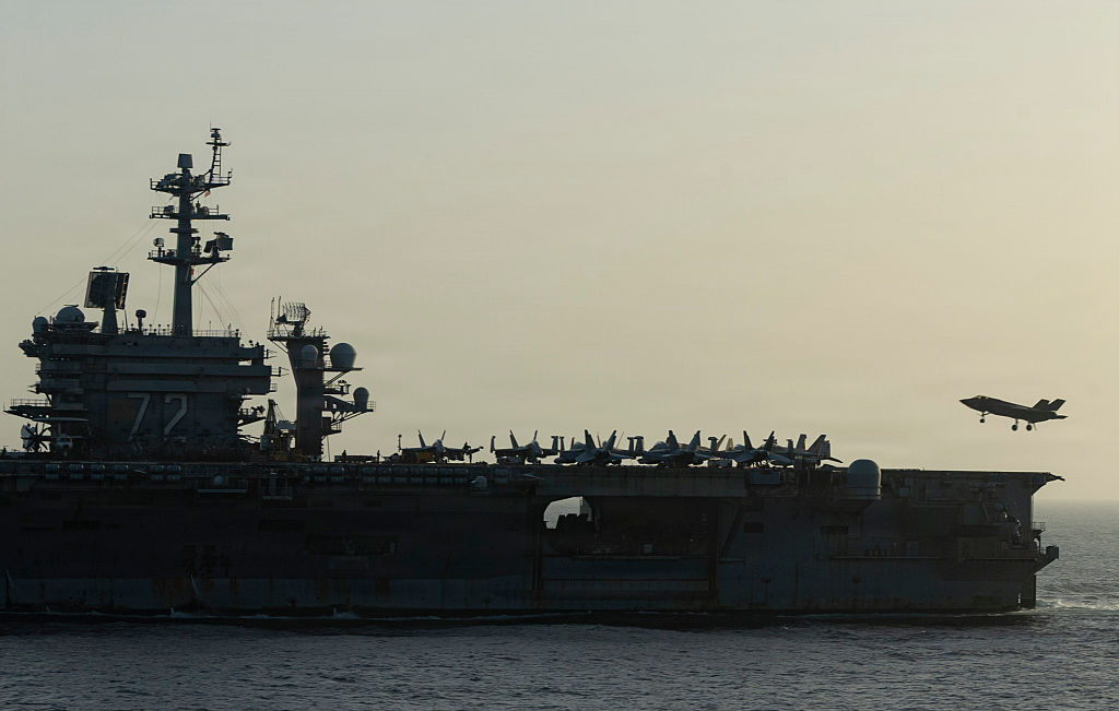 U.S. Conducts Blockade Operations Near Strait Of Hormuz