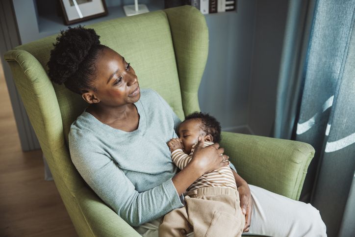 National Breastfeeding Month, Black mothers breastfeeding